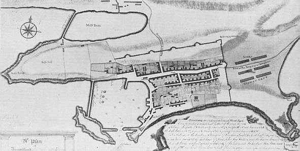 1745 Map of Burntisland